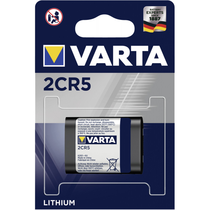 Батарейка Varta 2CR5