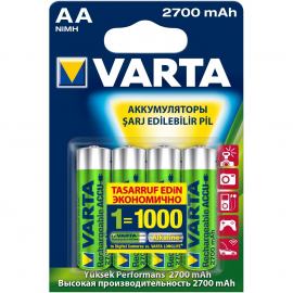 Аккумулятор VARTA AA 2700 BL4 (40)