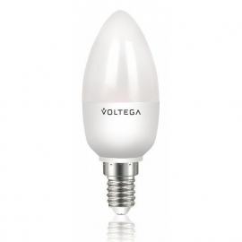 Лампа светодиодная Voltega E14 6W 4000К матовая VG3-C2E14cold6W 4713