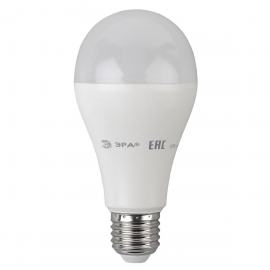 Лампа светодиодная ЭРА E27 20W 2700K матовая LED A65-20W-827-E27 R Б0050687