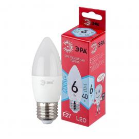 Лампа светодиодная ЭРА E27 6W 4000K матовая LED B35-6W-840-E27 R Б0050232