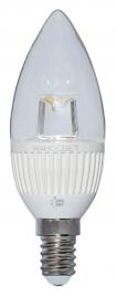 Лампа светодиодная E14 5W 2700K прозрачная LC-CDCL-5/E14/827 L144
