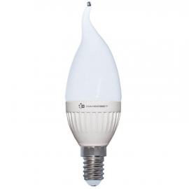 Лампа светодиодная E14 6,5W 2700K матовая LC-CDT-6.5/E14/827 L216