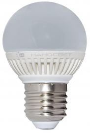 Лампа светодиодная E27 5W 2700K матовая LC-G-5/E27/827 L117