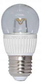 Лампа светодиодная E27 5W 2700K прозрачная LC-P45CL-5/E27/827 L143