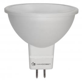 Лампа светодиодная GU5.3 6W 2700K матовая LE-MR16A-6/GU5.3/827/12V L110