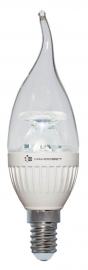 Лампа светодиодная диммируемая E14 6,5W 2700K прозрачная LC-CDTCL-D-6.5/E14/827 L232