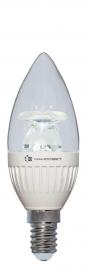 Лампа светодиодная диммируемая E14 6,5W 2700K прозрачная LC-CDCL-D-6.5/E14/827 L230