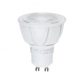 Лампа светодиодная диммируемая (UL-00003988) GU10 6W 4000K матовая LED-JCDR 6W/NW/GU10/FR/DIM PLP01WH