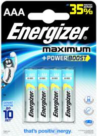 Батарейка ENERGIZER LR03-4BL Maximum