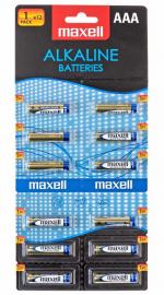 Батарейка MAXELL LR03 12/card