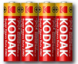 Батарейка Kodak EXTRA HEAVY DUTY R6 (KAAHZ-4S)