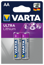 Батарейка VARTA Ultra lithium LR6 BL2 (20)