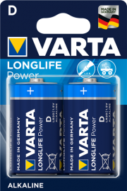 Батарейка VARTA HE/LL LR20 BL2 (20/100)