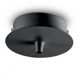 Основание для светильника Ideal Lux Rosone Metallo 1 Luce Round Nero