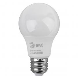 Лампа светодиодная ЭРА E27 7W 4000K матовая LED A60-7W-840-E27