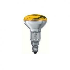 Лампа накаливания рефлекторная R50 Е14 25W желтая 20122