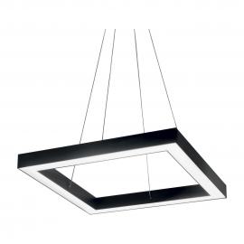 Подвесной светодиодный светильник Ideal Lux Oracle D50 Square Nero