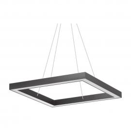 Подвесной светодиодный светильник Ideal Lux Oracle D60 Square Nero