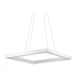 Подвесной светодиодный светильник Ideal Lux Oracle D70 Square Bianco