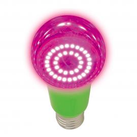 Лампа светодиодная для растений (UL-00004582) Uniel E27 15W прозрачная LED-A60-15W/SPSB/E27/CL PLP30GR