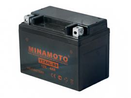 Аккумулятор MINAMOTO YTX4A-BS (12V, 2,3Ah, 114х48х85)