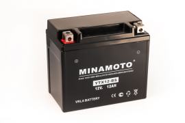 Аккумулятор MINAMOTO YTX12-BS (12V, 12Ah, 151x87x130)