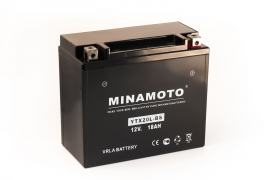 Аккумулятор MINAMOTO YTX20L-BS (12V, 18Ah, 175x86x155)