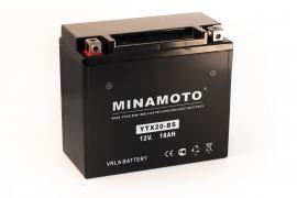 Аккумулятор MINAMOTO YTX20-BS (12V, 18Ah, 176x86x154)
