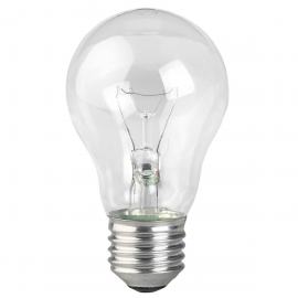 Лампа накаливания ЭРА E27 40W 2700K прозрачная A50 40-230-Е27-CL