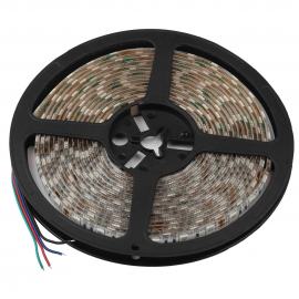 Светодиодная влагозащищенная лента ЭРА 14,4W/m 60LED/m 5050SMD RGB 5M KU-5050AD-60D-RGB