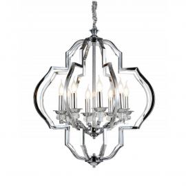 Подвесная люстра Lumina Deco Cesaro LDP 17078-8 CHR