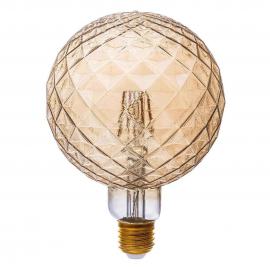 Лампа светодиодная филаментная Thomson E27 4W 1800K шар прозрачная TH-B2194