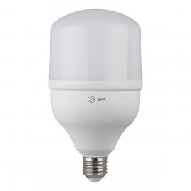 Лампа светодиодная ЭРА E27 30W 4000K матовая LED POWER T100-30W-4000-E27 Б0048503