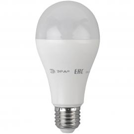 Лампа светодиодная ЭРА E27 19W 4000K матовая LED A65-19W-840-E27 Б0050282