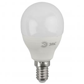 Лампа светодиодная ЭРА E14 10W 4000K матовая LED P45-10W-840-E14 R Б0050233