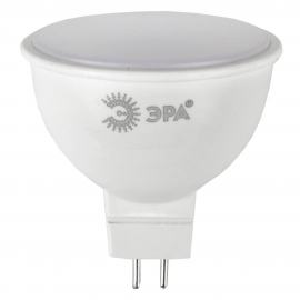 Лампа светодиодная ЭРА GU5.3 9W 2700K матовая LED MR16-9W-827-GU5.3 R Б0054239
