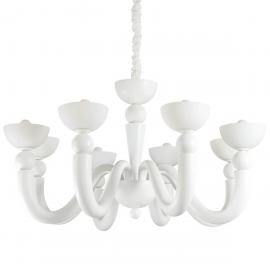 Подвесная люстра Ideal Lux Bon Bon SP8 Bianco