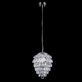 Подвесной светильник Crystal Lux Charme SP1+1 Led Chrome/Transparent