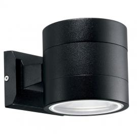 Уличный настенный светильник Ideal Lux Snif Round AP1 Nero