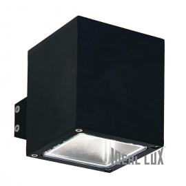 Уличный настенный светильник Ideal Lux Snif Square AP1 Nero