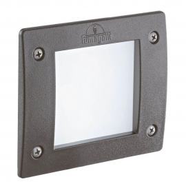 Уличный светодиодный светильник Ideal Lux Leti PT1 Square Grigio