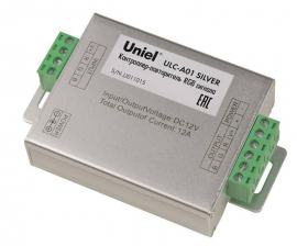 Контроллер-повторитель RGB сигнала (10597) Uniel ULC-A01 Silver