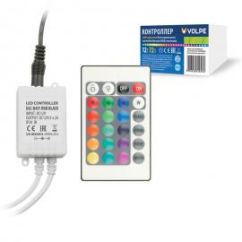 Контроллер для светодиодных лент RGB 12В (UL-00001113) Volpe ULC-Q431 RGB BLACK