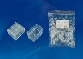 Заглушка торцевая для светодиодной ленты (UL-00002938) Uniel UCW-N21 Clear 025 Polybag